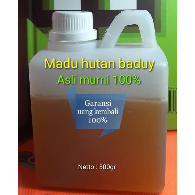 

Baru Madu ASLI Hutan Baduy Asli dan murni 500gr Free ongkir