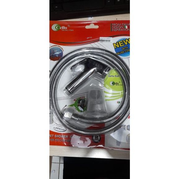 jet shower toilet chrome CELLO CBS888RH original kamar mandi GARANSI