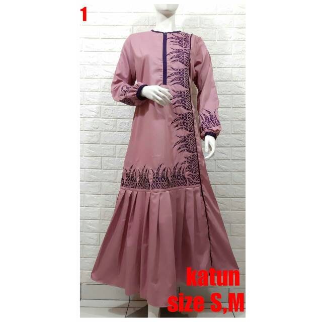 SALE NYUNGSEP gamis bordir raradissa