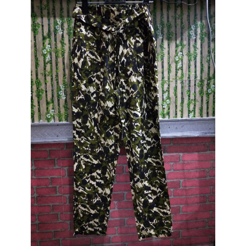 Celana Doreng/ Celana Kain/ Celana panjang Murah/ Celana wanita/ Celana Motif TNI/ Celana santai