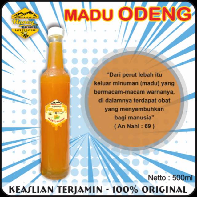 

(100% Best Seller) MADU ODENG MADU HUTAN MADU ASLI MADU MURNI APIS DORSATA