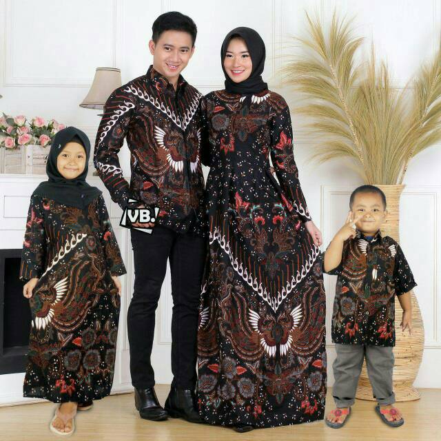 BAJU BATIK COUPLE MODERN Monalisa Genes MERAH BIRU TOSCA UNGU ORANGE M, L, XL, asli PEKALONGAN