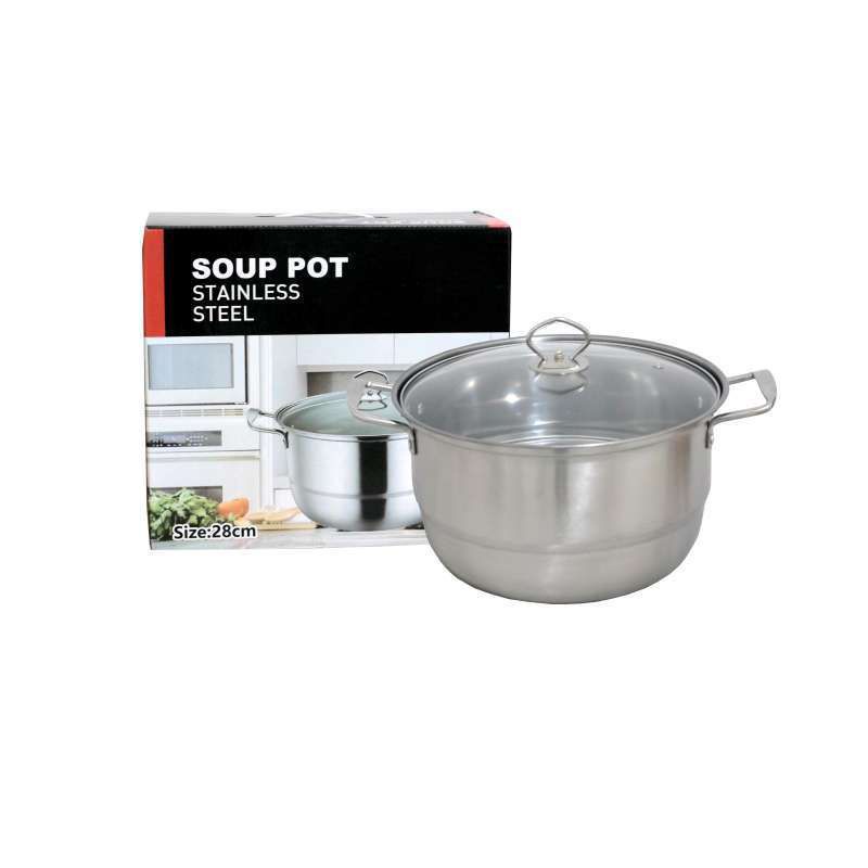 PANCI SOUP POT STAINLESS STEEL STEAMER + PANCI SOUP STAINLESS