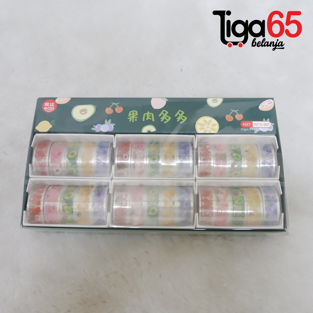 365 Masking Tape #40618 Type YD Fancy Lem / Lakban / Washi Tape / Masking Tape Aesthetic