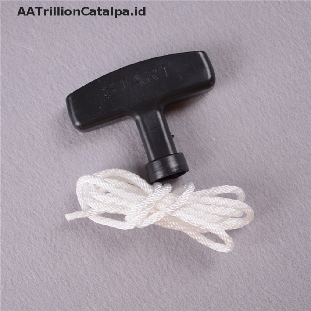 Aatrillioncatalpa Tali Penarik Starter Mesin Pemotong Rumput Universal 3mm 1.25m