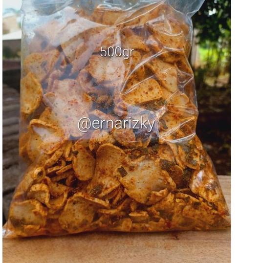 

『BEST OFFER』 500gr KRIPIK BASRENG SUPER CRISPY VIRAL PEDAS DAUN JERUK/BUMBU BASAH/HALAL |Borong|Kualitas nomer 1|Cepat!!!