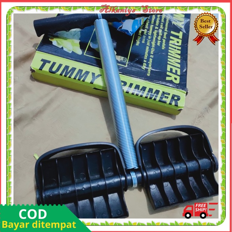 Tummy Trimmer Original Alat Olahraga Fitness Pembakar Lemak Gym Rumah Pull Up Membentuk Otot Dada