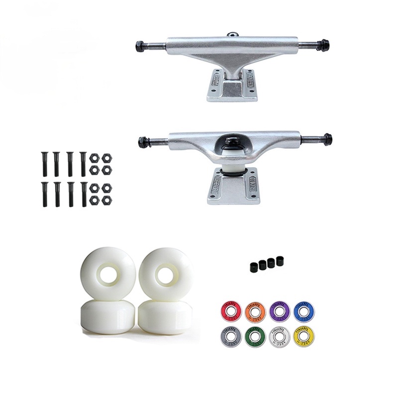 1 Pasang Roda Skateboard 5.25 &quot;Dengan Bearing 99A