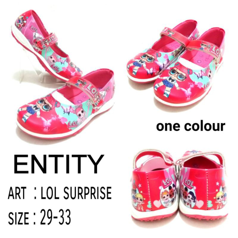 SEPATU SLIP ON ANAK PEREMPUAN JUNIOR ENTITY LOL SURPRISE