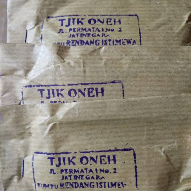 

Tjik oneh rendang istimewa