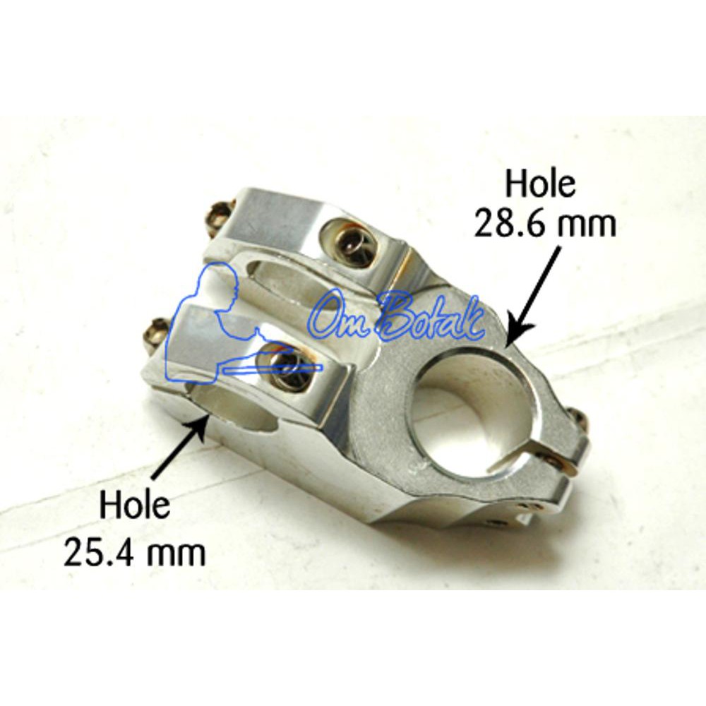 CENA1167 Stem alloy MTB untuk fork 25.4 stang 25.4