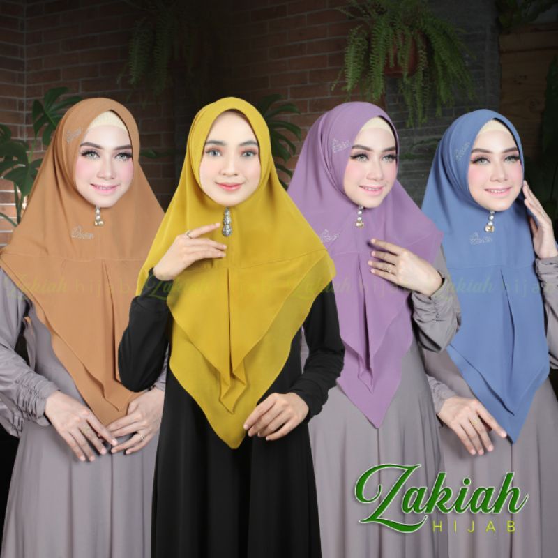 Jilbab Khimar Instan Syari Nissa Ori Zakiah-2
