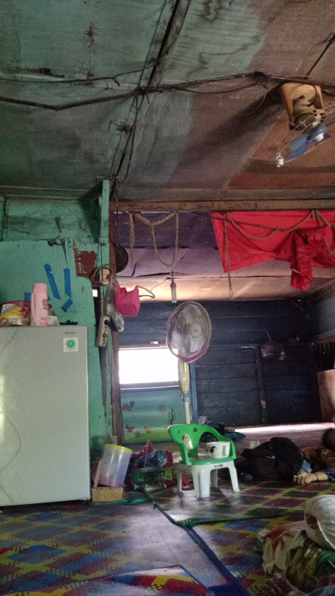 New Ready Gamis List Batik Songket Palembang Maron