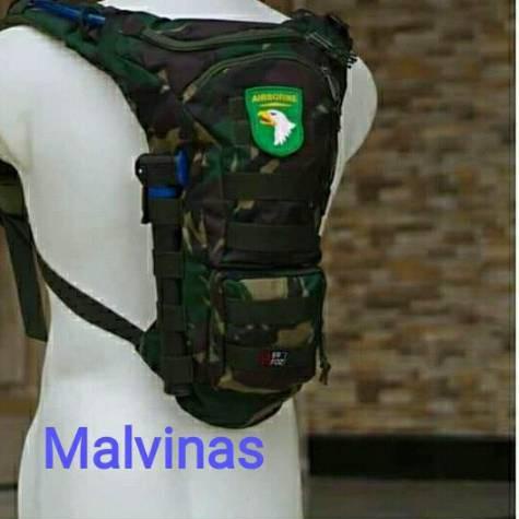 ✼ TAS RANSEL SEPEDA TACTICAL ARMY LORENG PERBAKIN/CAMO ⅎ