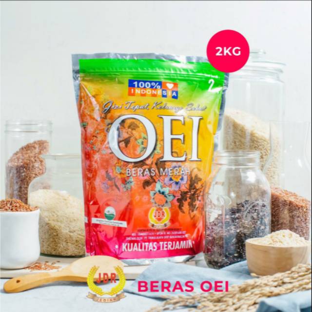 

Beras Cokelat OEI JDR 2KG