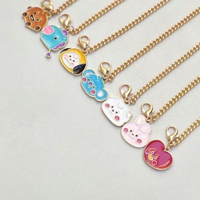 KALUNG GANTUNG MASKER DEWASA ANAK GOLD MASK CHAIN MASK HOOK MASK HOLDER BTS ARMY BT21 KOREA KPOP LOV