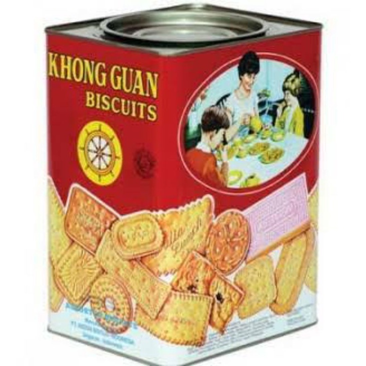 

Khong Guan Biscuits Kaleng Red Kotak 1600 gram