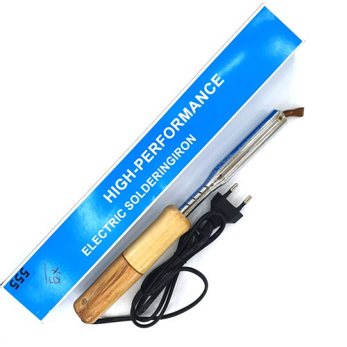 Solder Listrik 300W Gagang Kayu 555 300 Watt Electric Soldering Iron