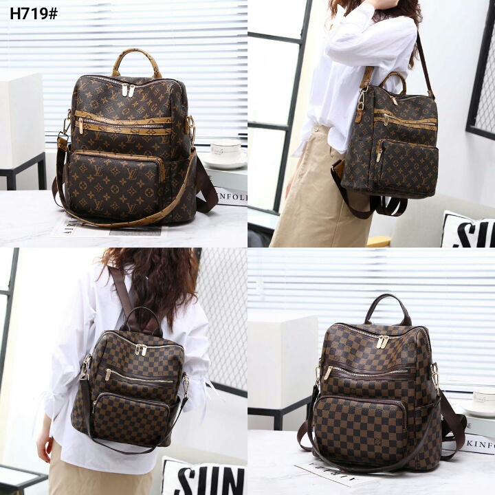 Tas Ransel Lv Louis Vuitton Partizani H719  RFV 94  batam impor original fashion branded reseller sa