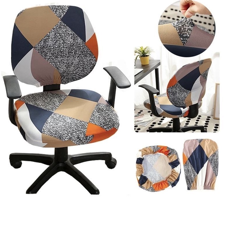 Cover kursi kantor elastis-Sarung kursi putar OFFICE CHAIR import