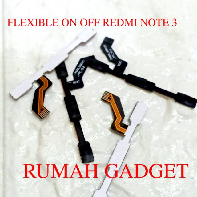 FLEXIBLE REDMI NOTE 3 ON OFF VOLUME TOMBOL REDMI NOTE 3