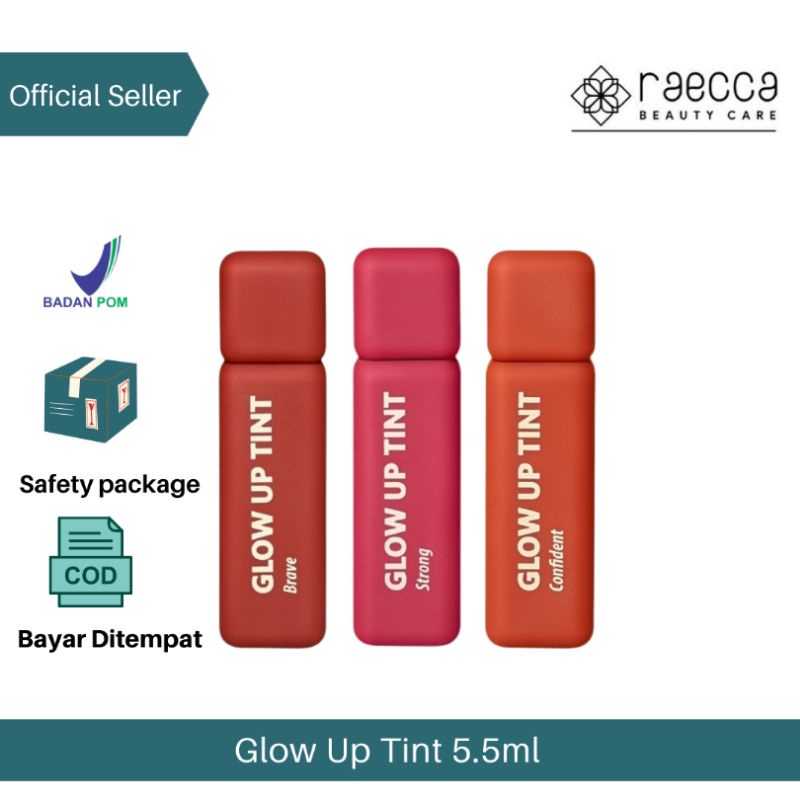 GLOW UP TINT RAECCA Glow Up Liptint Raecca Original 100% FREE GIFT
