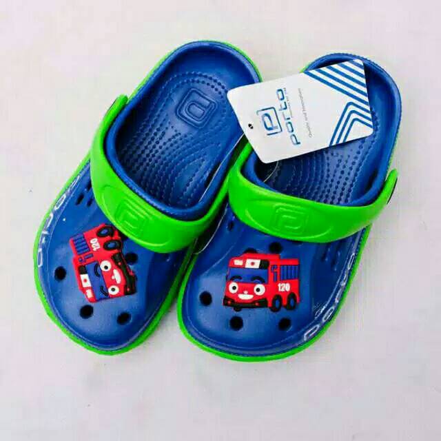 SANDAL BAIM KARET PORTO 1006 Anak Laki No 19 - 29