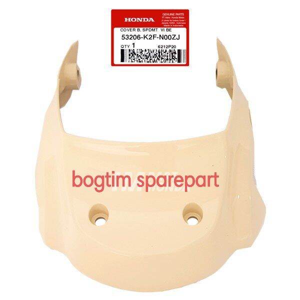Cover B Batok Bawah SpeedoMeter Scoopy K2F Cream Krem 53206-K2F-N00ZJ