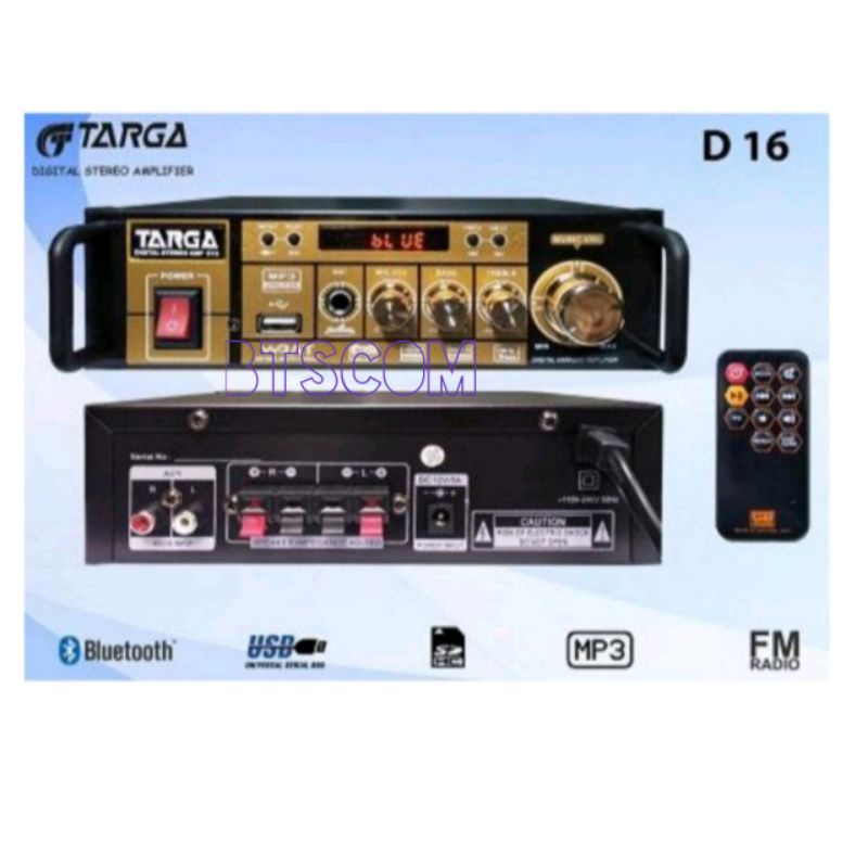 power ampli targa d16 ampli targa d16