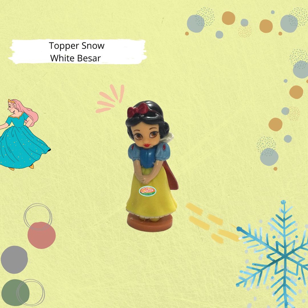 

TOPPER SNOWHITE 8 CM