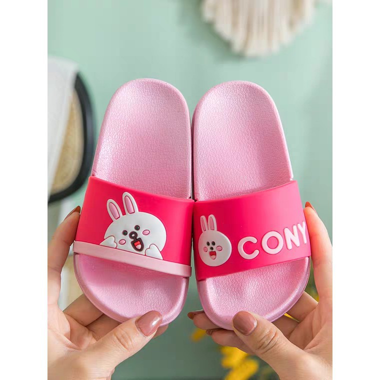 LittleAaron SANDAL BABYCONY Sandal Anak Selop Karet Import Berkualitas 1-7 Tahun Sport Termurah Sendal Bayi Anak Cewek Cowok