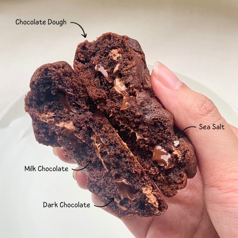 

Soft Cookies: Coal (Double Chocolate)