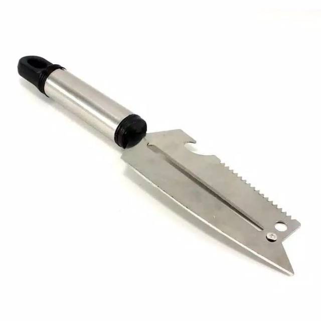 Pisau Dapur Multifungsi Peeler Serbaguna Alat Pemotong Pengupas Kentang Buah Stainless