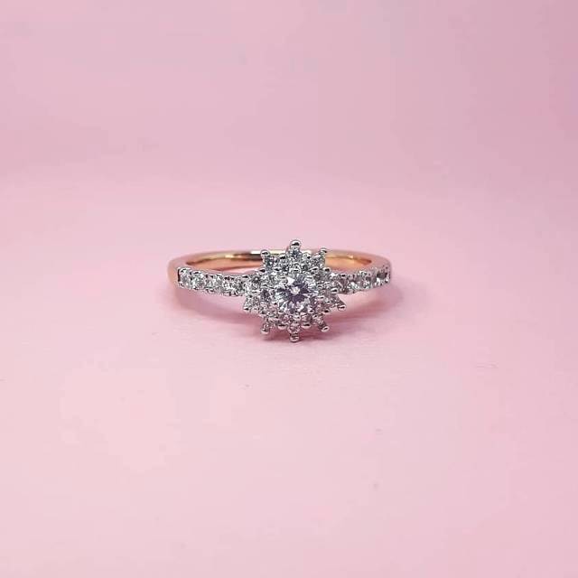 Cincin Wanita Xuping lapis emas 18K - Aksesoris Cantik CINCIN XUPING ASLI
