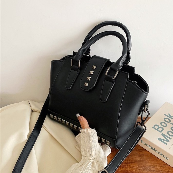 TAS SELEMPANG WANITA IMPORT KULIT PREMIUM HITAM YONNA TA388B5 SHOULDER BAG BRANDED ORI FASHION KOREA