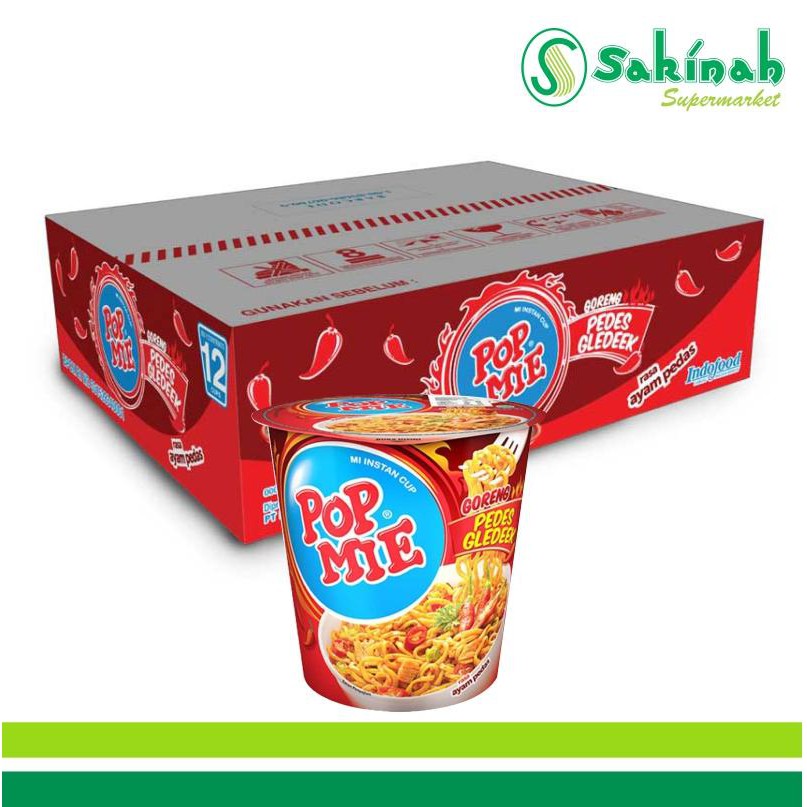 

Pop Mie Pede Gledek 75Gr - (12 Pcs)