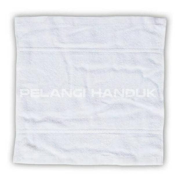 Premium Product Handuk Sapu Tangan Mutia - Handuk Putih - Handuk Muka - Souvenir - Paling Diminati