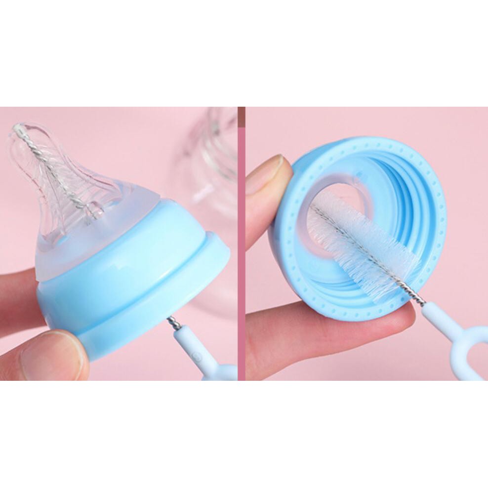 UNNISO - Cleaning Brush Botol Susu Bayi / Sikat Pembersih Botol Susu