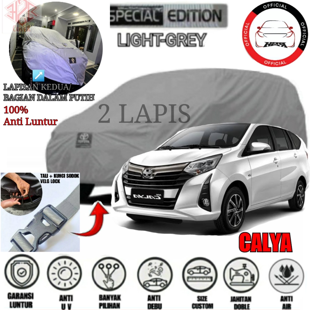 BODY COVER CALYA/ COVER MOBIL CALYA/ SARUNG MOBIL CALYA/SELIMUT MOBIL CALYA/ UKURAN SESUAI /BODYFIT