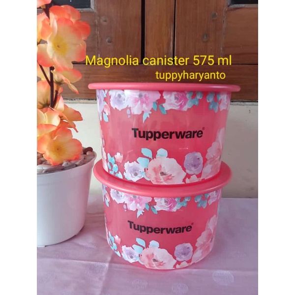 tupperware magnolia canister 575ml