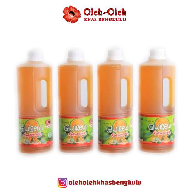 1000 ml SIRUP JERUK KALAMANSI ASLI BENGKULU / SIRUP JERUK KUNCI / SIRUP LEMON CUI / SIRUP SONKIT / SIRUP KASTURI / OLEH OLEH KHAS BENGKULU / MAKANAN KHAS BENGKULU