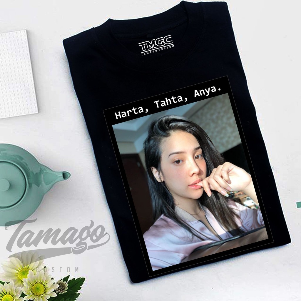 Sablon kaos / Custom desain Foto Suka Suka / ukuran A4