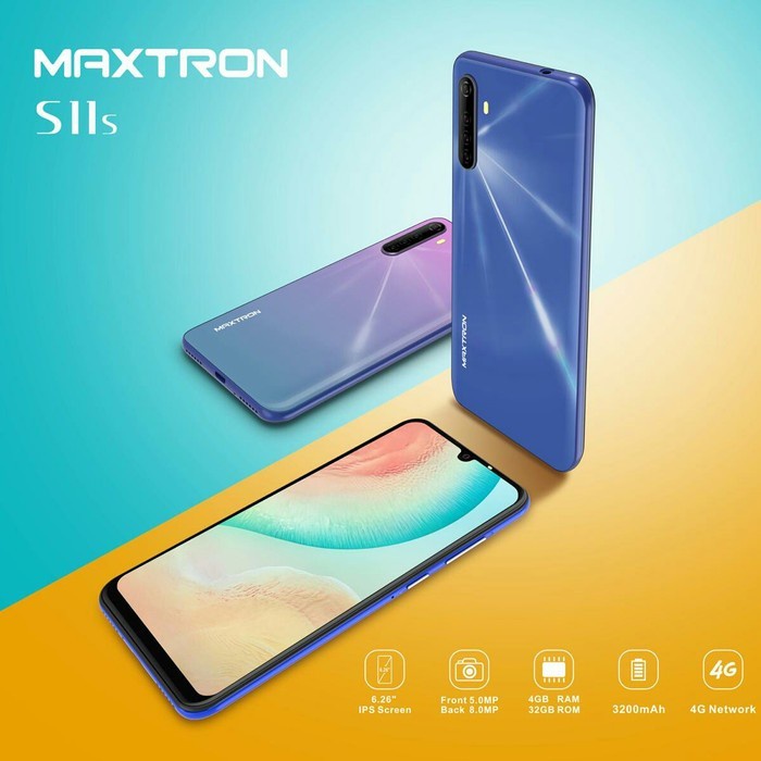 Smartphone Maxtron S11S RAM 4GB ROM 32GB