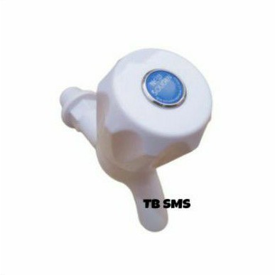 Kran Plastik PVC Soligen ½" / Keran Air Putar