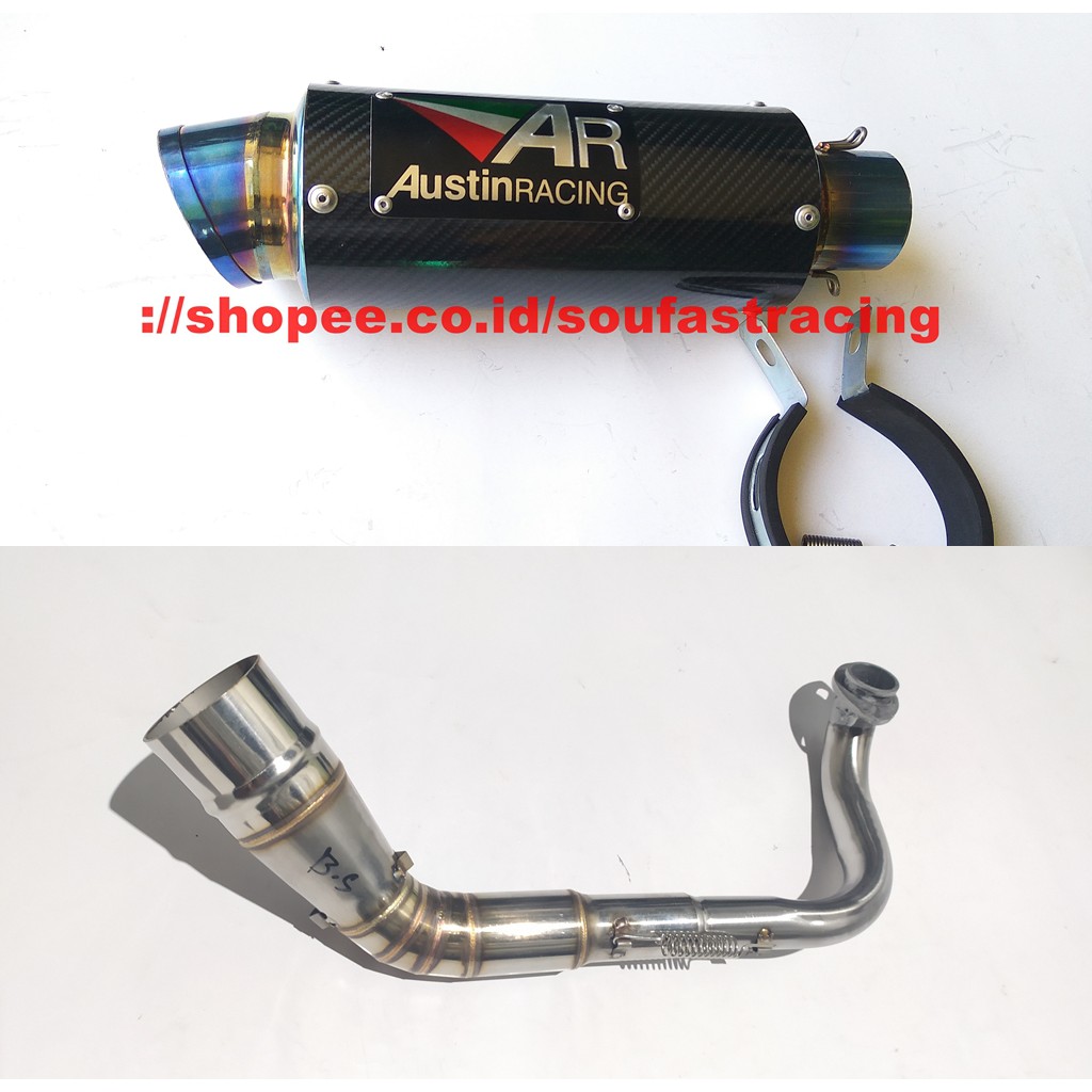 knalpot nmax aerox vario pcx pcx160 beat scoopy xmax lexi mio adv xeon genio Austin racing-beat