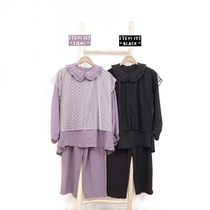 STEVI SET BY ELSIRE SIGNATURE - SETELAN PREMIUM/RESELLER RESMI/ONE SET