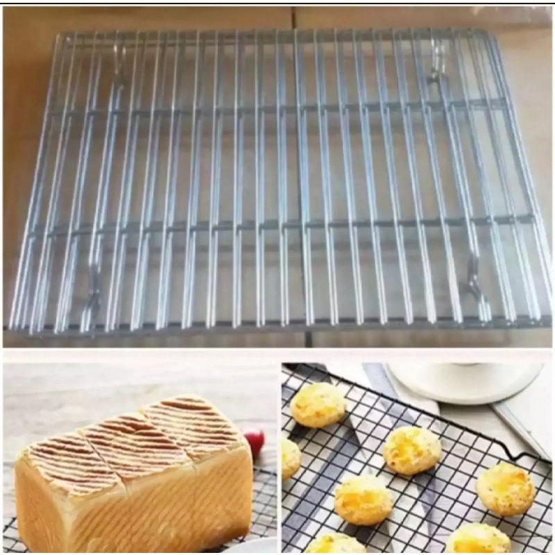 Cooling rack/rak pendingin kue serbaguna Uk 40X30 cm harga paling murah