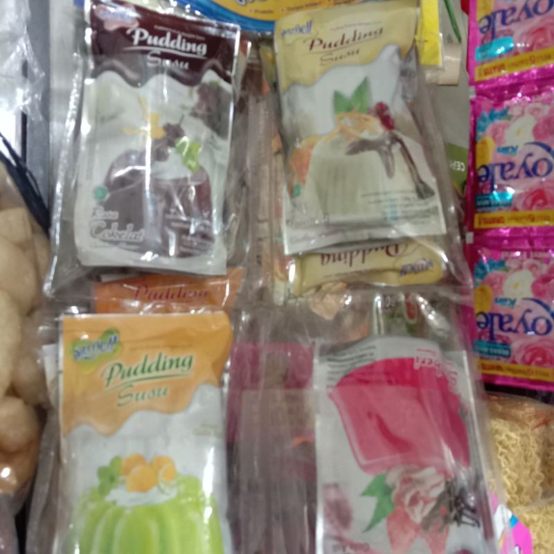 

Nutrijell puding susu aneka rasa