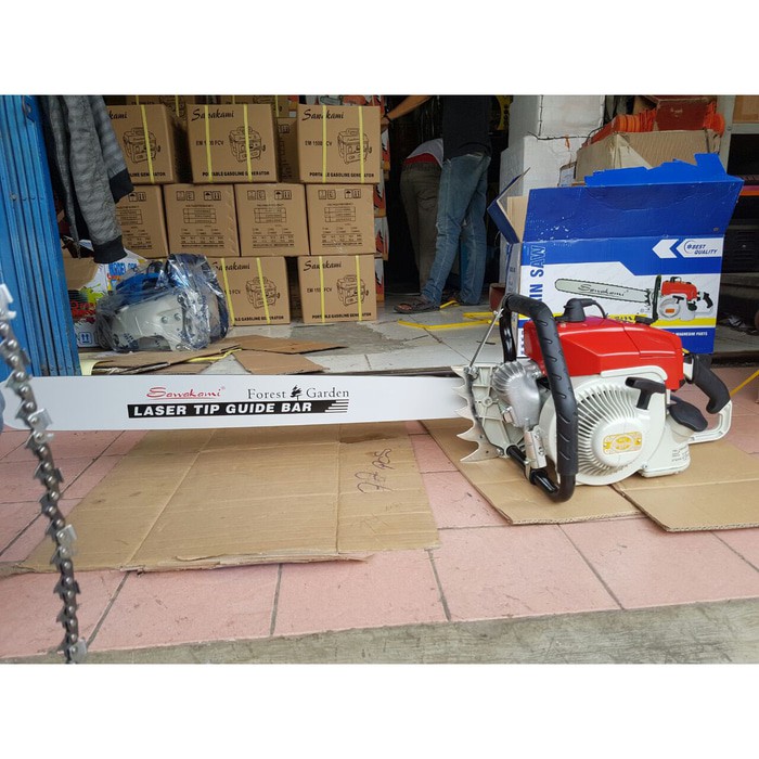 SAWAKAMI Gergaji Mesin Besar 36 INCHI CS-070 / Chainsaw 36&quot; / Senso Besar 36&quot;