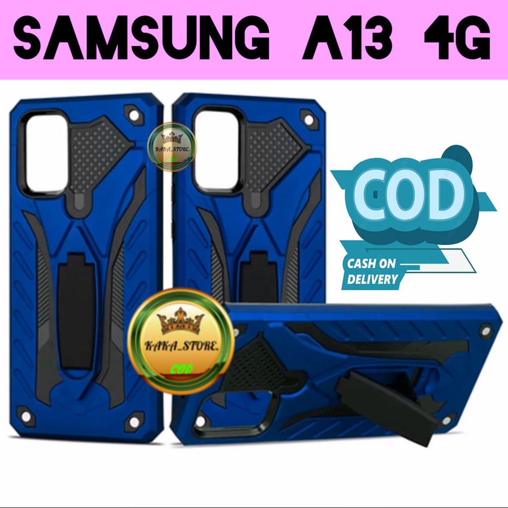 CASING SAMSUNG GALAXY A13 4G Casing/Hardcase Phantom Robot Kick Standing